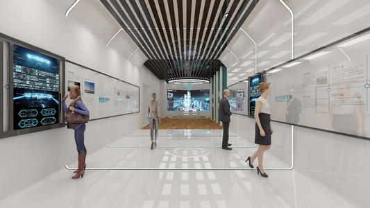 現(xiàn)代展廳設計